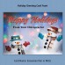 Greeting Card - "Snowmen Pair in Mitts"