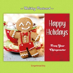 Greeting Card - "Gingerbread Boy"