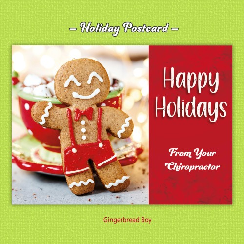 Greeting Card - "Gingerbread Boy"