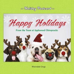 Postcard - "Rheindeer Dogs"