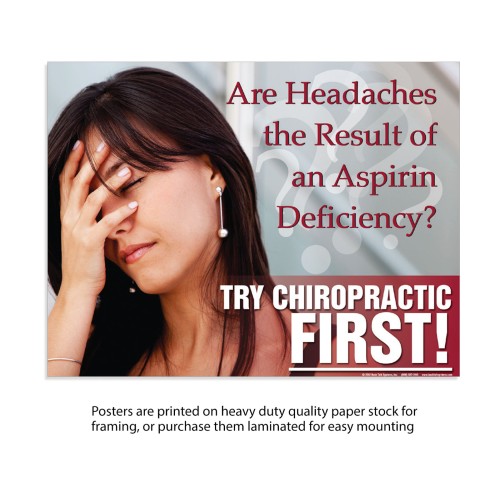 TCF Poster - Headache Poster (Female)